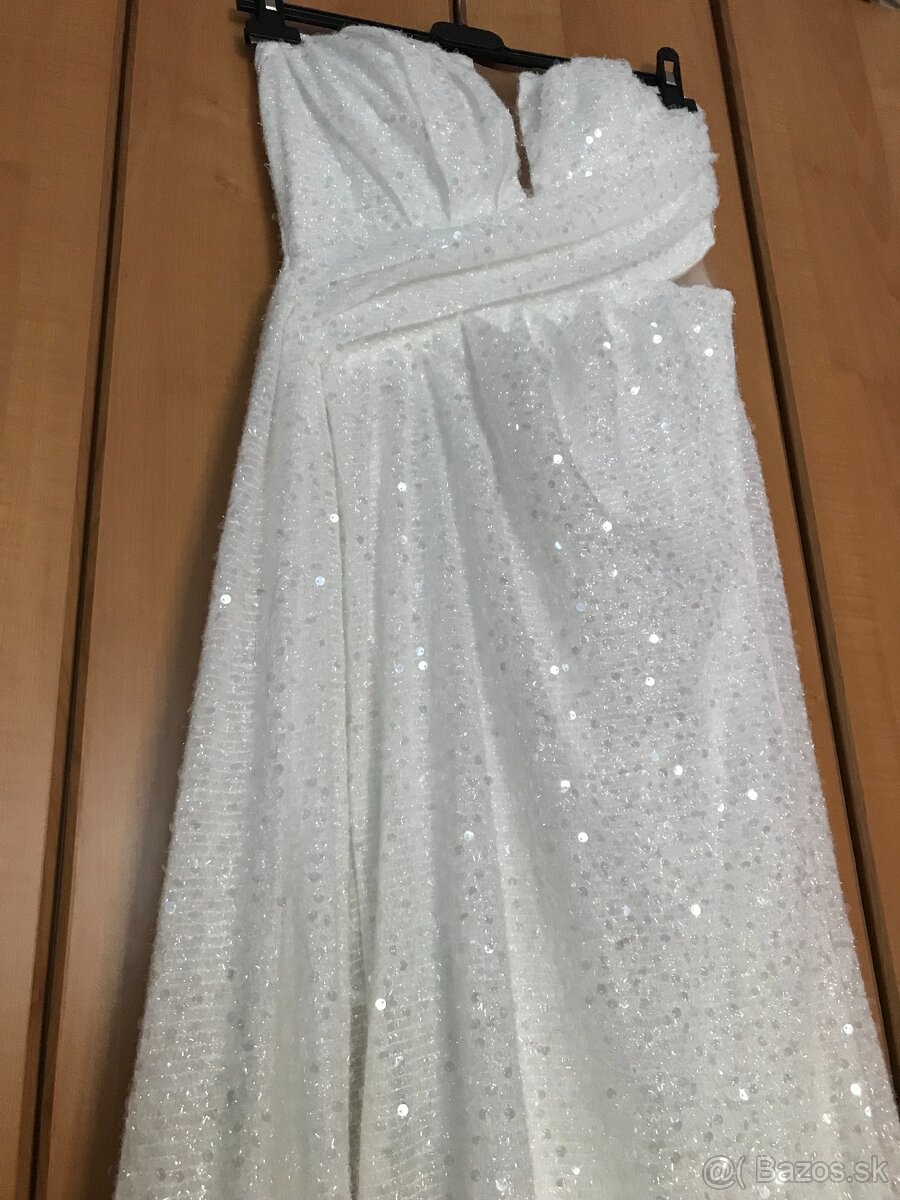 Svadobné/ popolnočné šaty - 3