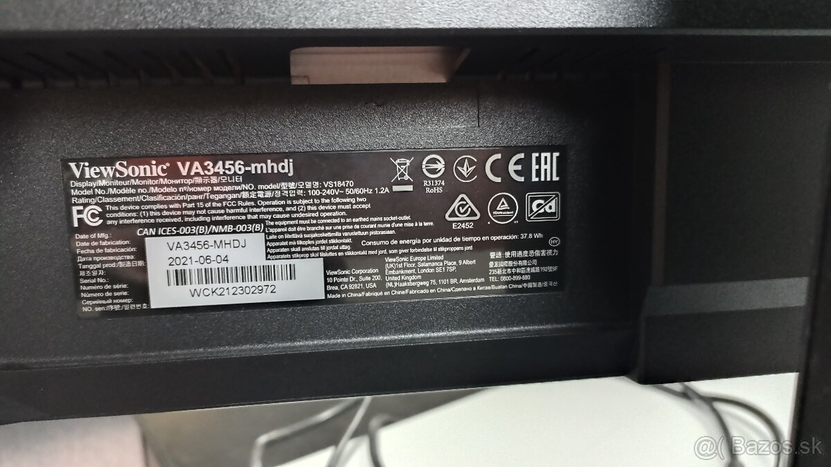 Predám Pc monitor viewSonic - 3