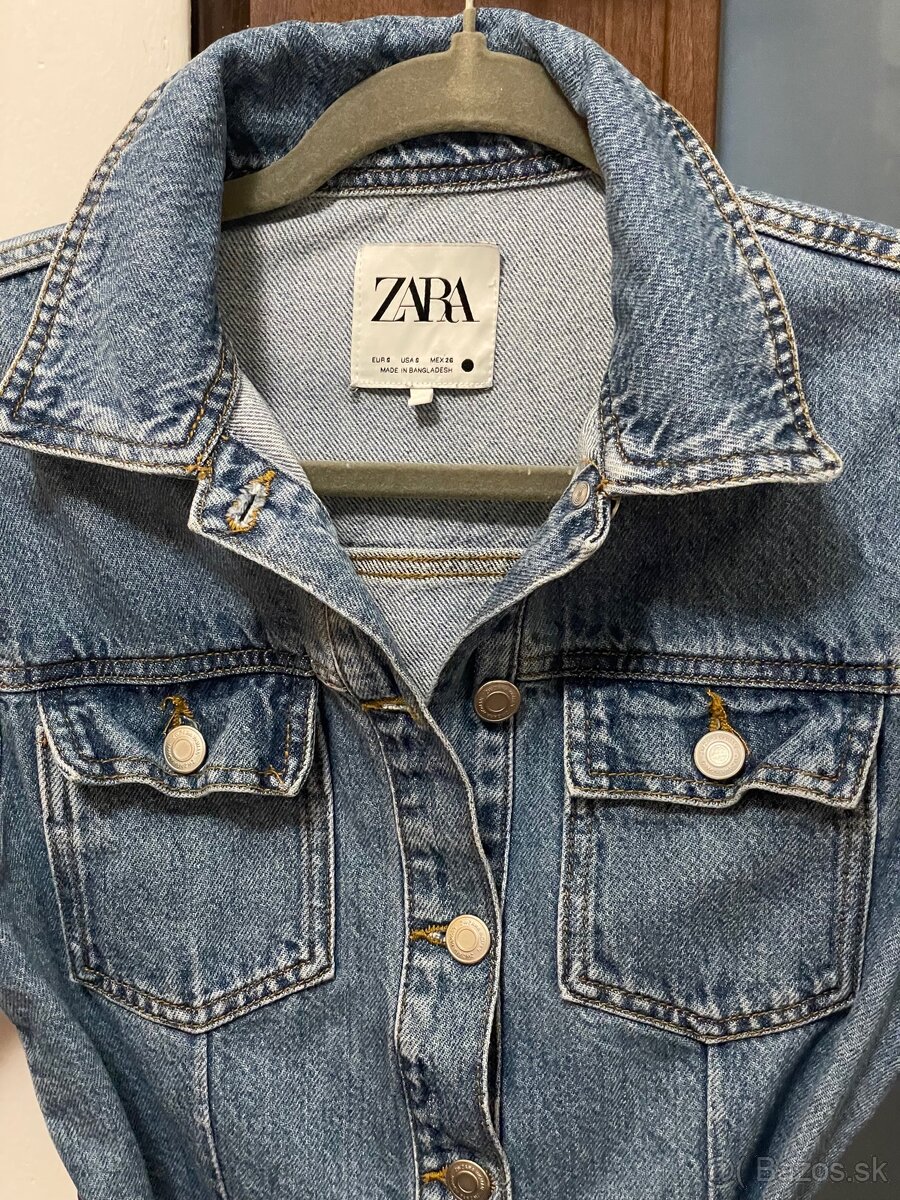 ZARA riflove šaty - 3