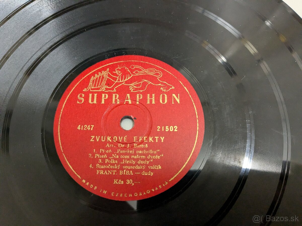 gramoplatňa Supraphon - 3