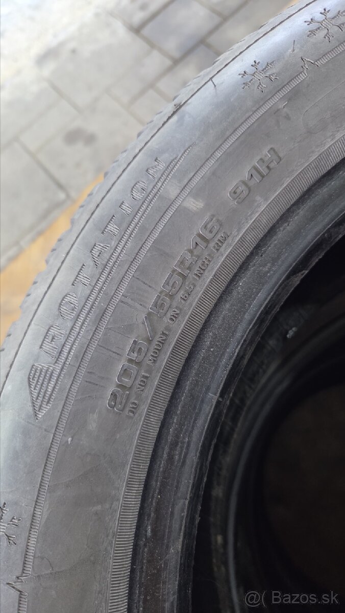 Predam 205/55 r16 zimné pneumatiky - 3