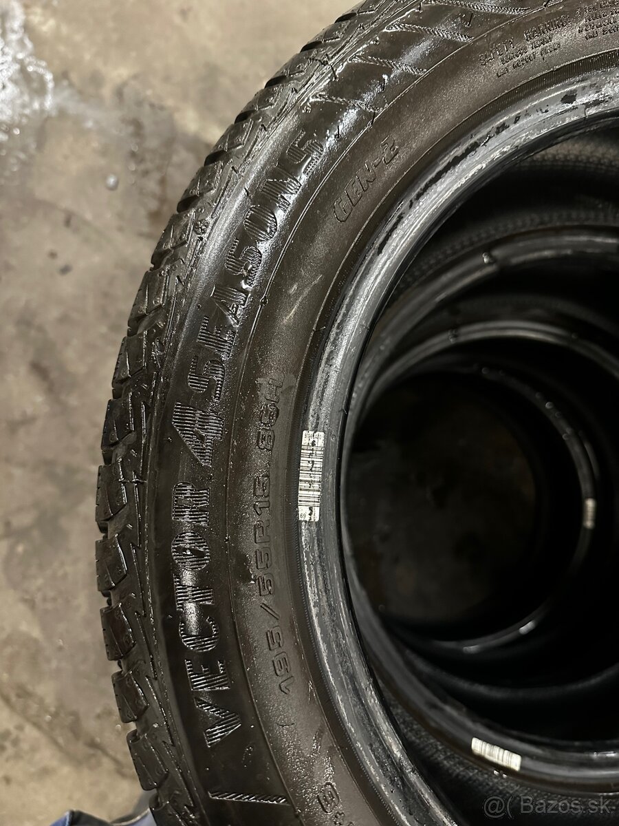 CELOROČNÁ SADA 195/55 R15 GOODYEAR VECTOR 4 SEASONS - 3