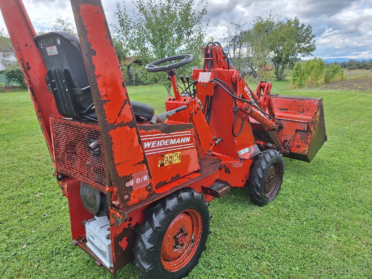 Čelny Nakladač weidemann - 3