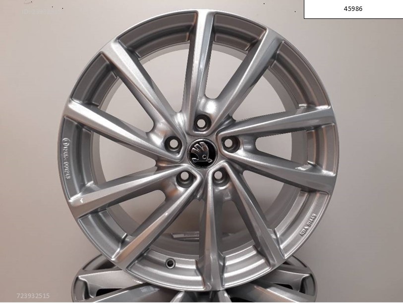 Škoda Octavia, Yeti, Karoq, Superb alu disky R18 ET43 5x112 - 3