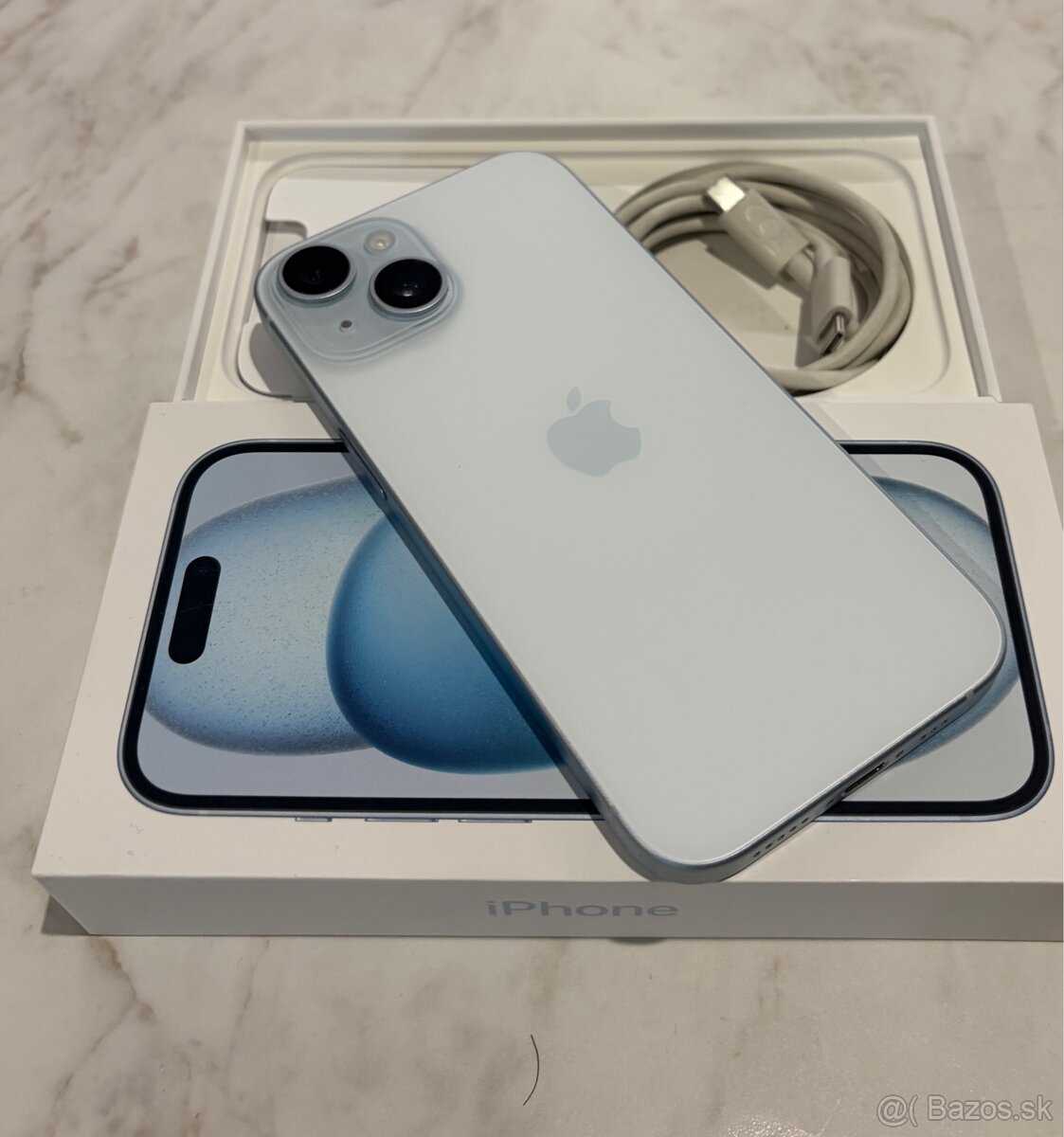 iPhone 15 blue, 128gb - 3