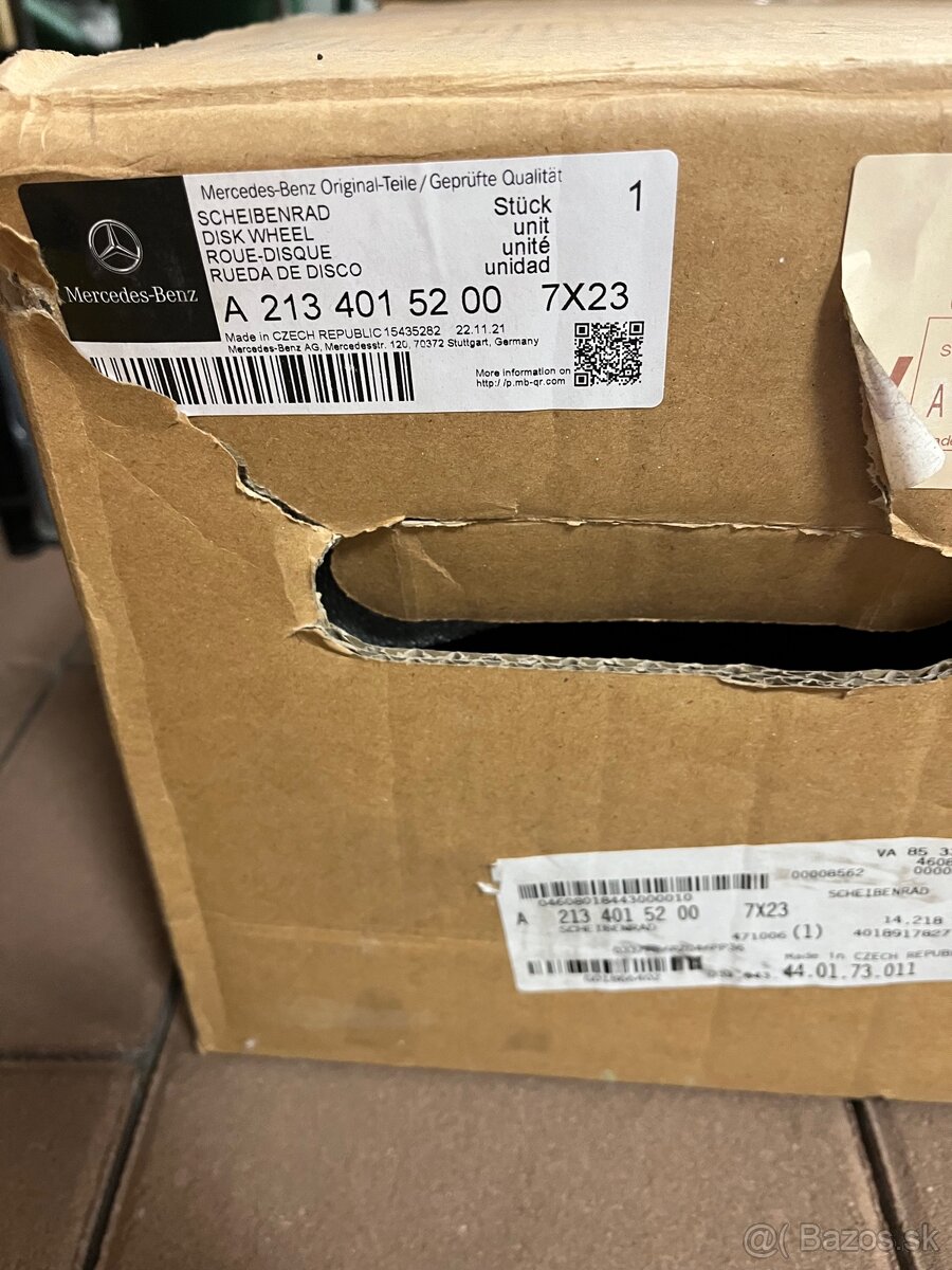 Predám 1x nový disk Mercedes E 213 - 3