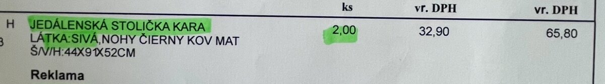 Predám stoličky - 3