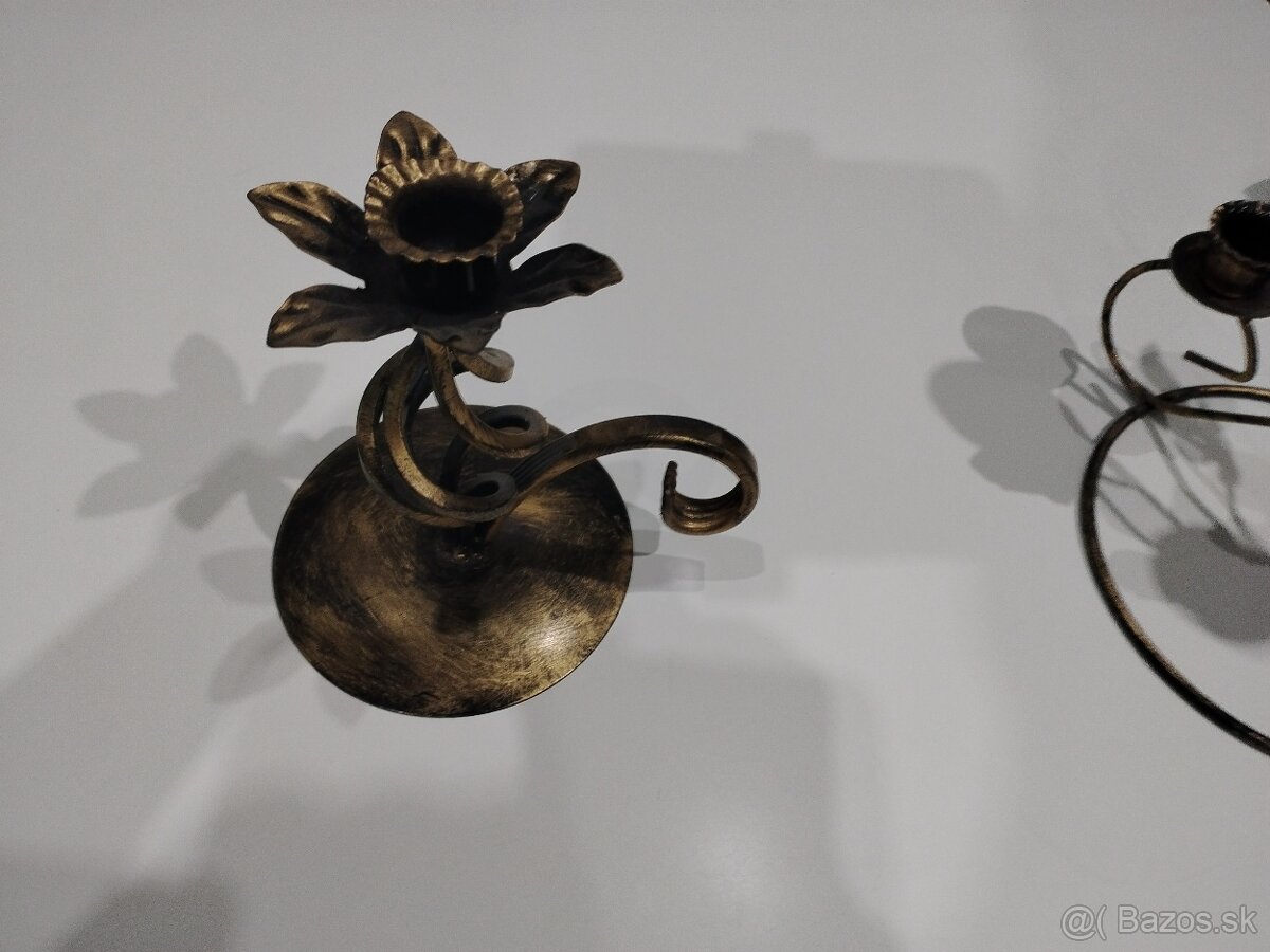 Kovové svietniky - 3