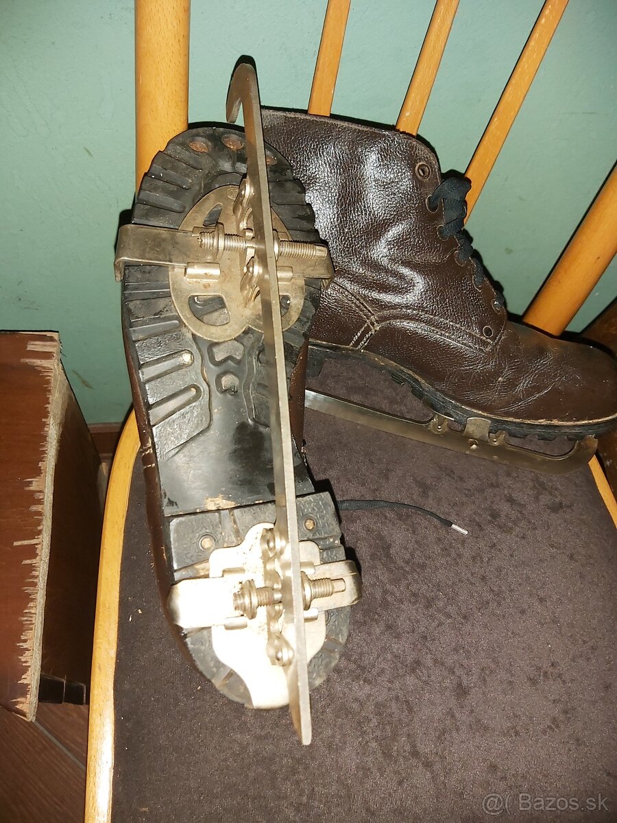 Starodávne korčule kvintáky, kačičky - 3