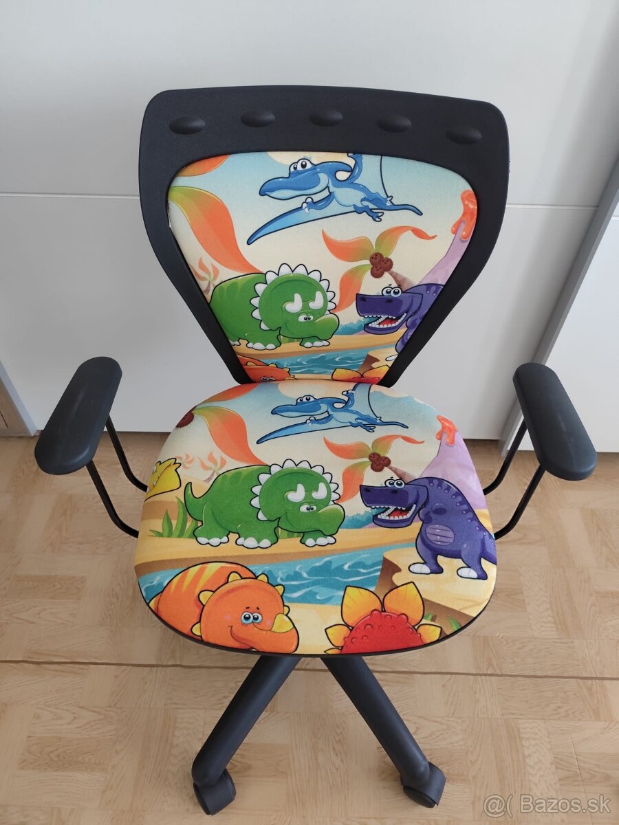 Detská otočná stolička Dino - 3