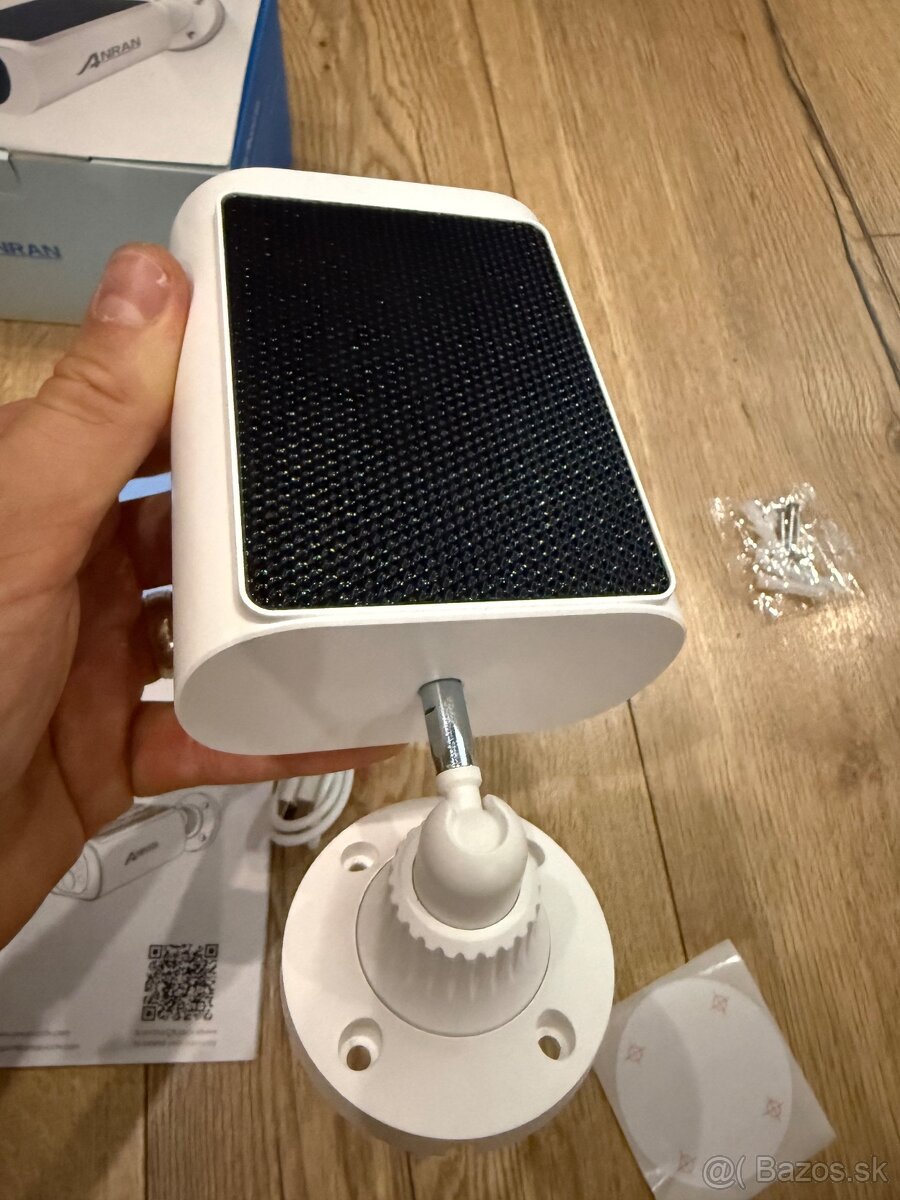 ANRAN 2K solárna bezpečnostná kamera 3/5 MP vonkajšia - 3