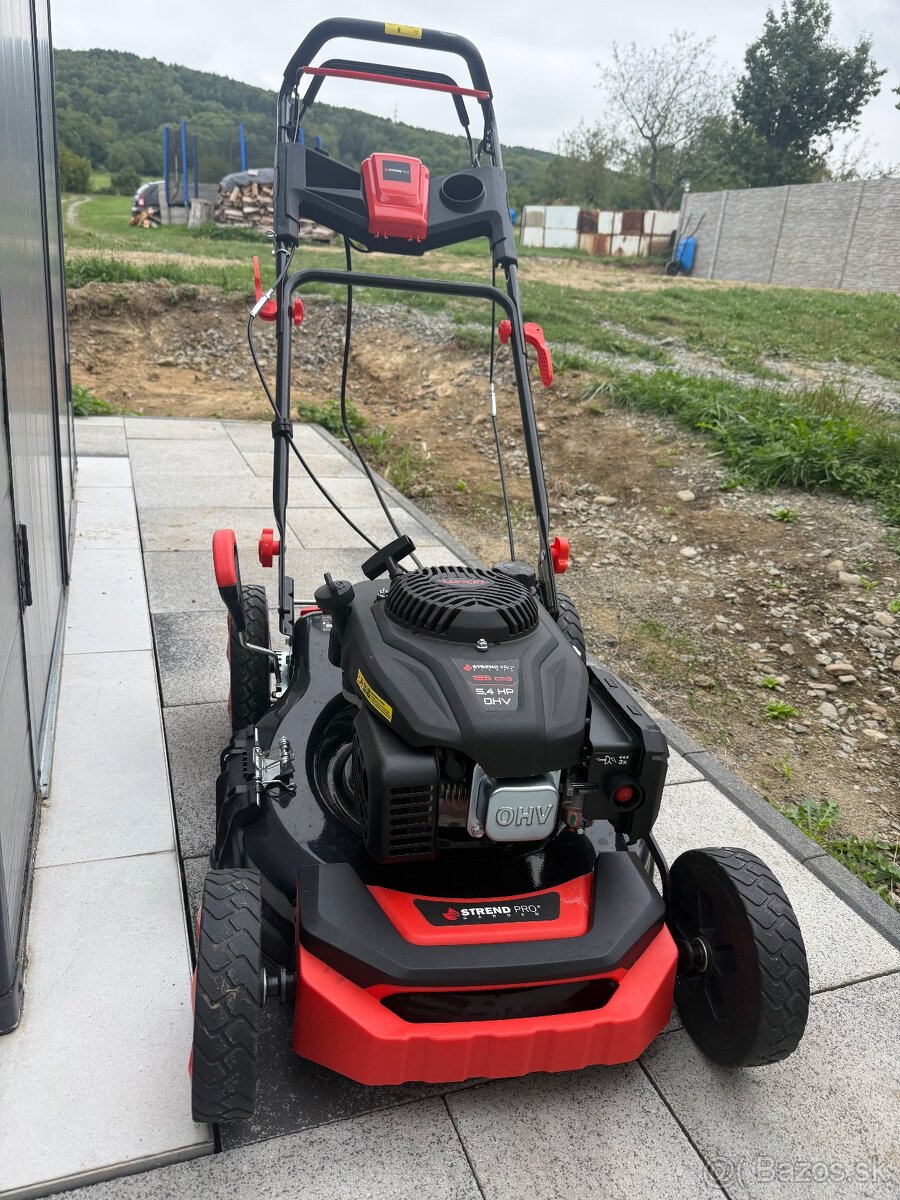 Predám kosačku s pojazdom, el.štartér ako nová, v záruke - 3