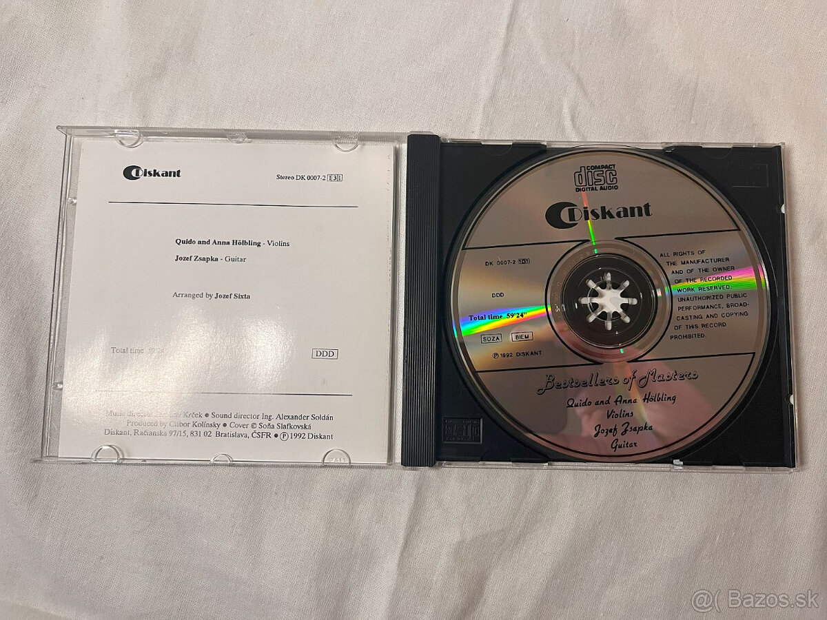 Predám kolekciu klasicekj hudby - Bestsellers of Masters - 3