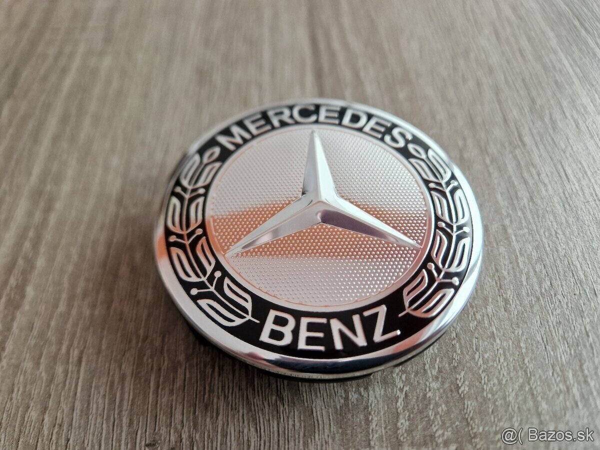 Stredová krytka hliníkového disku Mercedes-Benz - 3