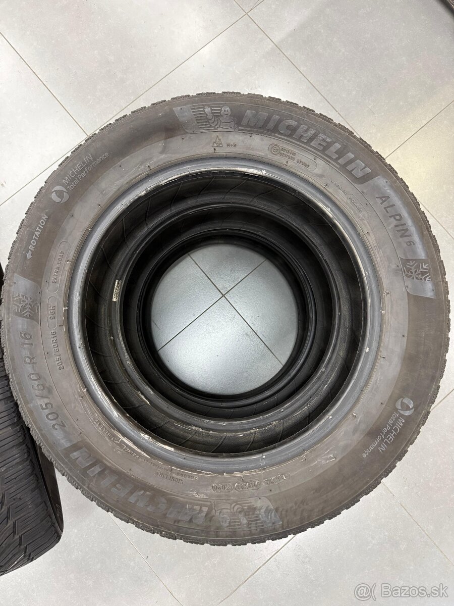Zimné pneu Michelin ALPIN 6 205/60/16 - 3