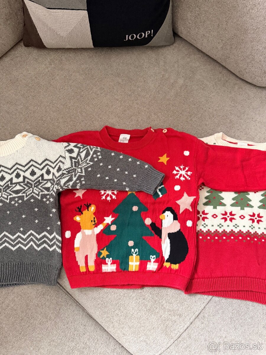 Vianočné svetríky a ponožky H&M - 3