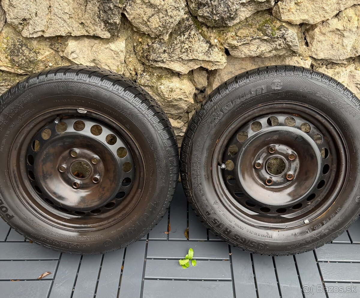5x112 R15 disky a zimné pneumatiky 195/65 r15 - 3