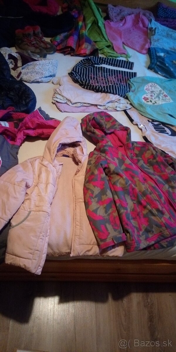 Dievčenské oblečenie 122-128 - 3