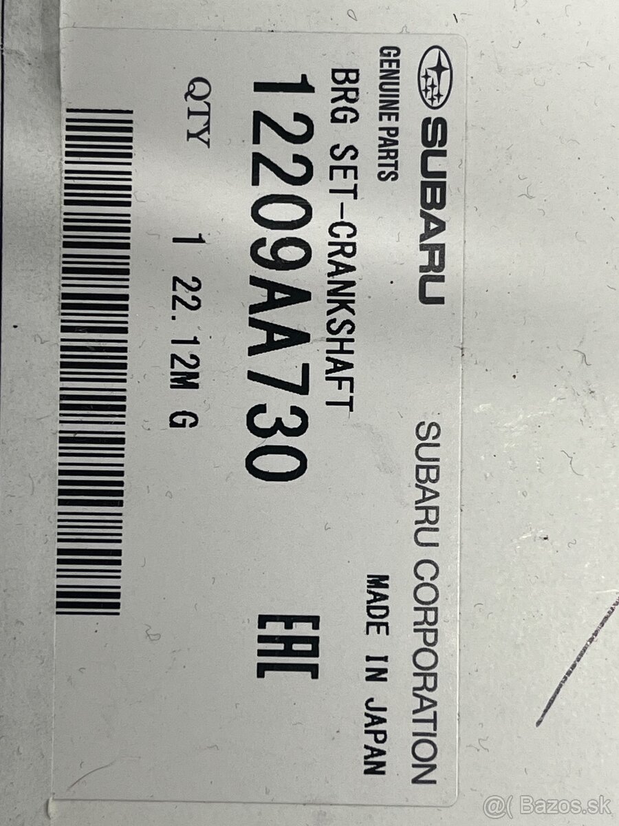 Subaru Outback hlavné klukove ložiská - 3