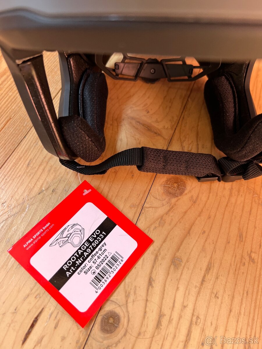 ALPINA Rootage EVO prilba, coffee grey L - 3