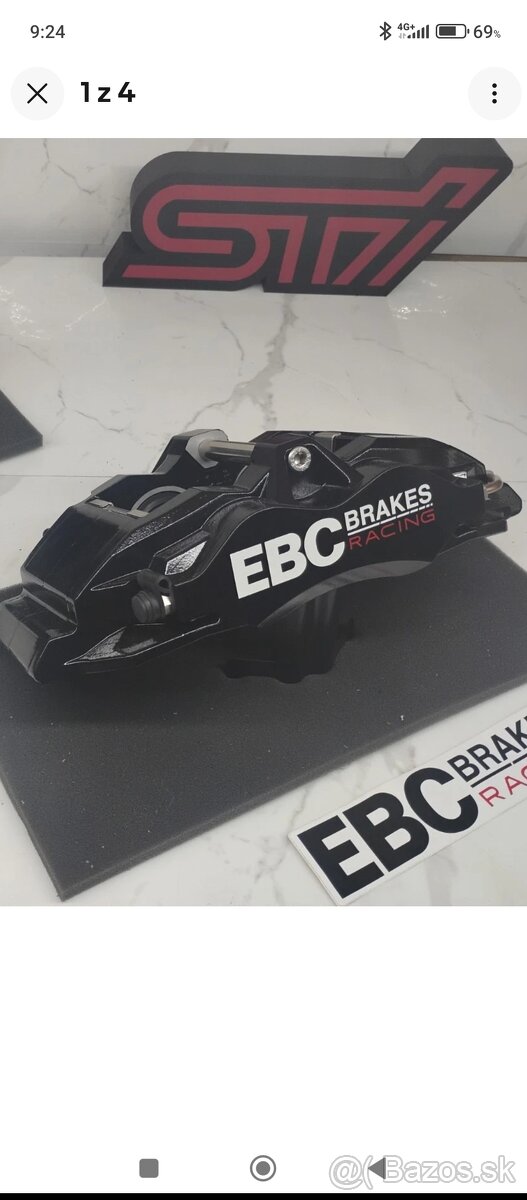 Závodní třmeny EBC RACING (výroba Anglie) - 3