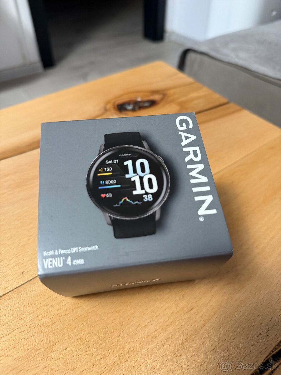Garmin Venu 4 45mm Slate/Black Band - 3