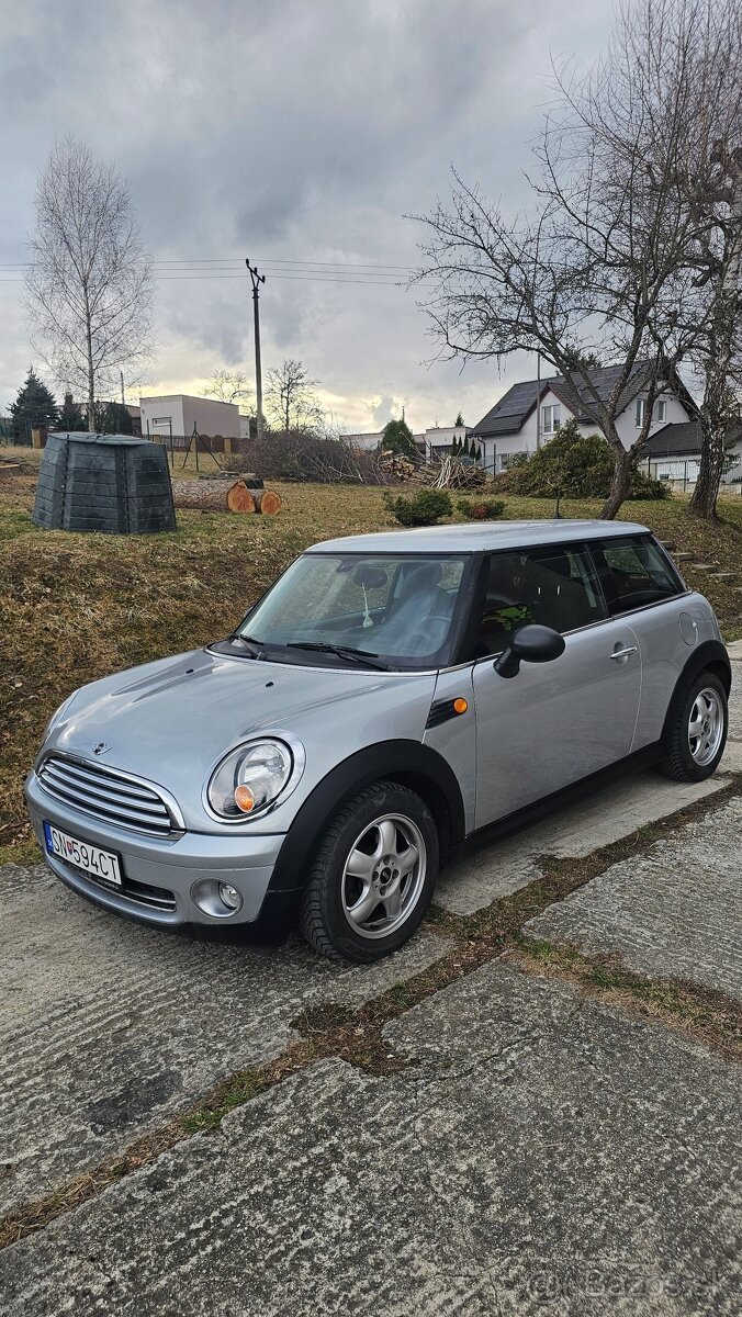 Mini One R56 - 1,4 benzín - vymením za väčšie - 3