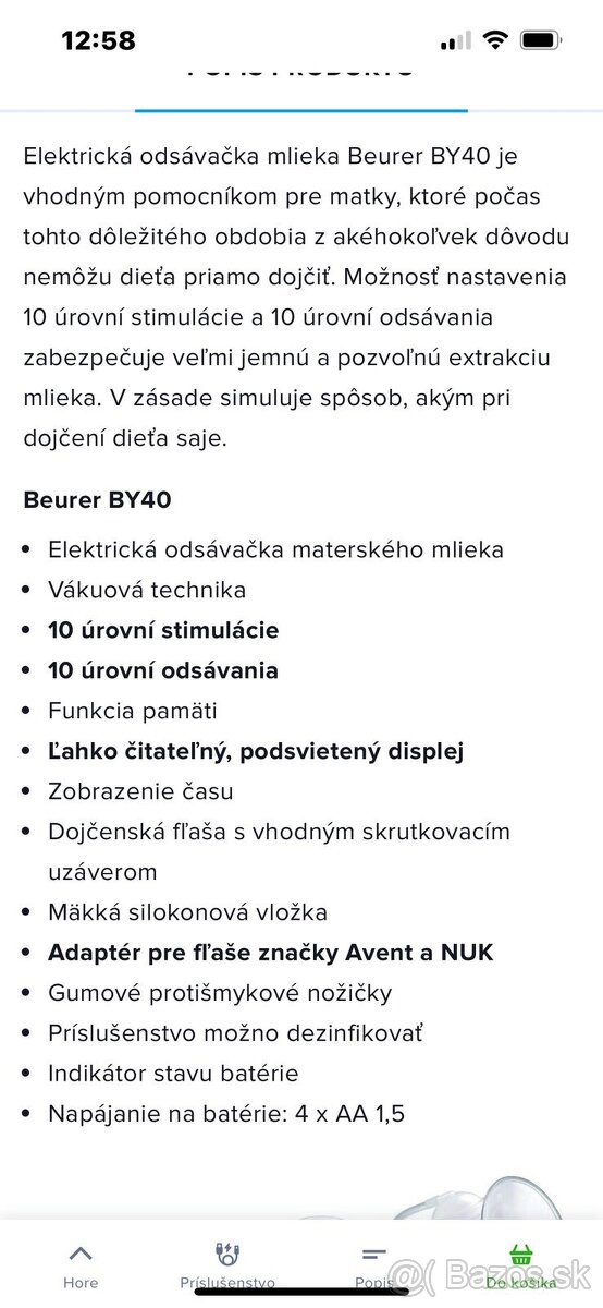 Odsávačka mlieka - 3