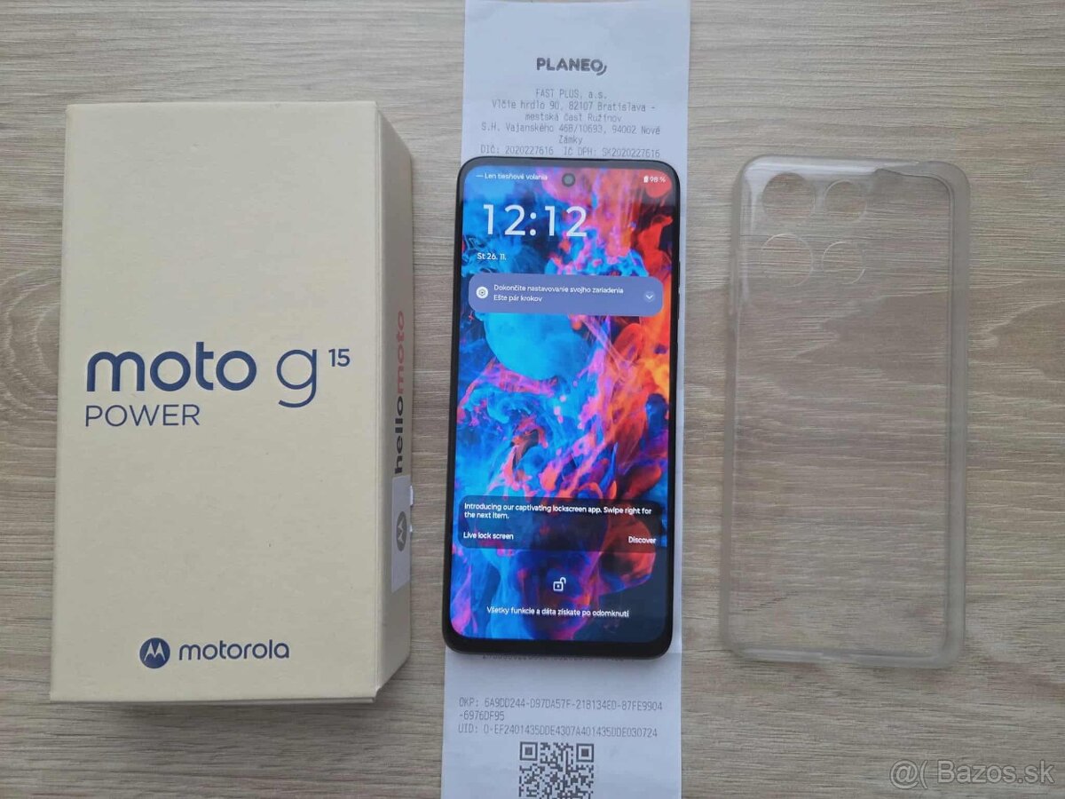 Motorola Moto G15 Gravity Grey 8GB/256gb,top,zaruka - 3