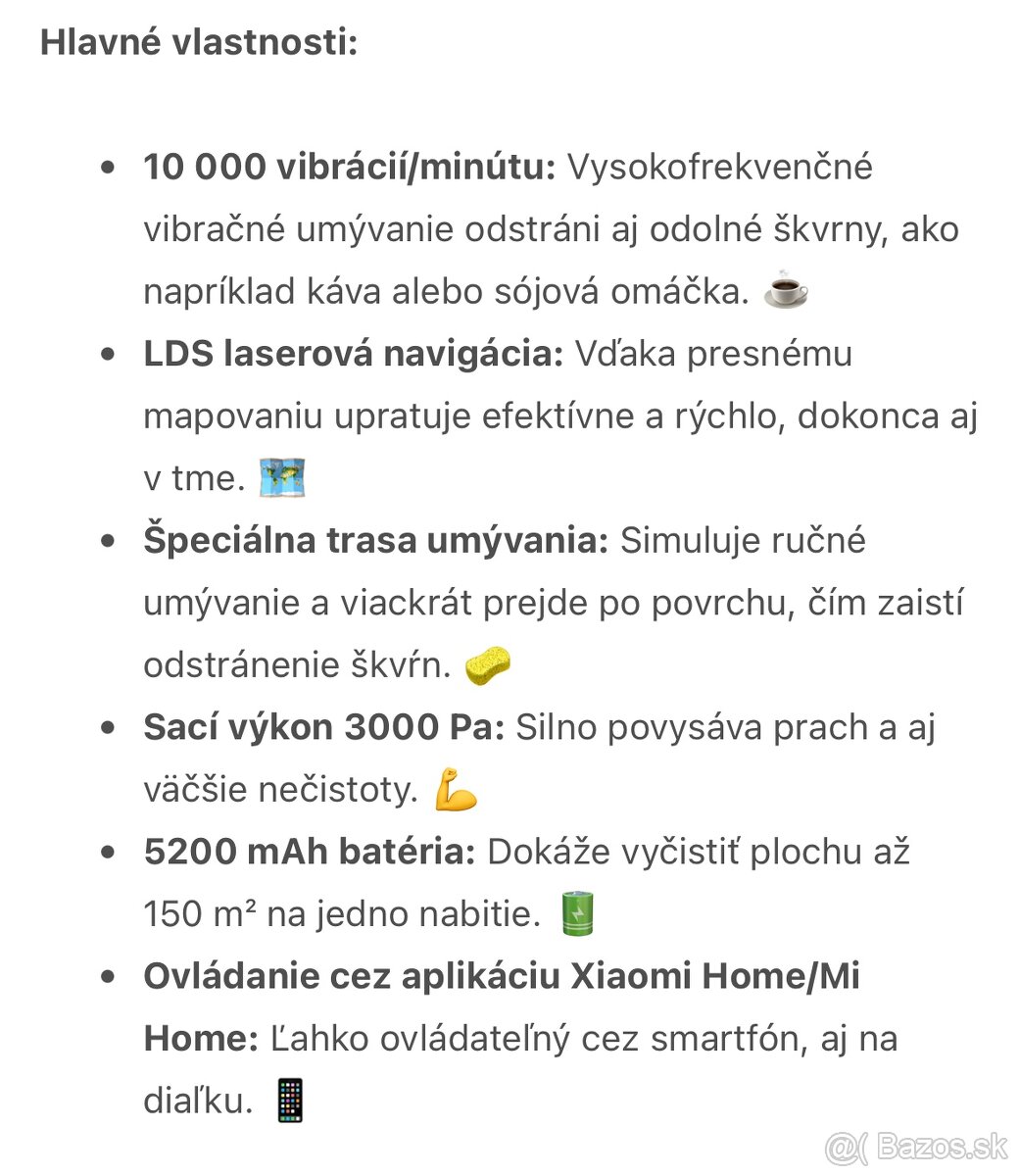 Xiaomi Mi Robot Vacuum-Mop 2 - 3