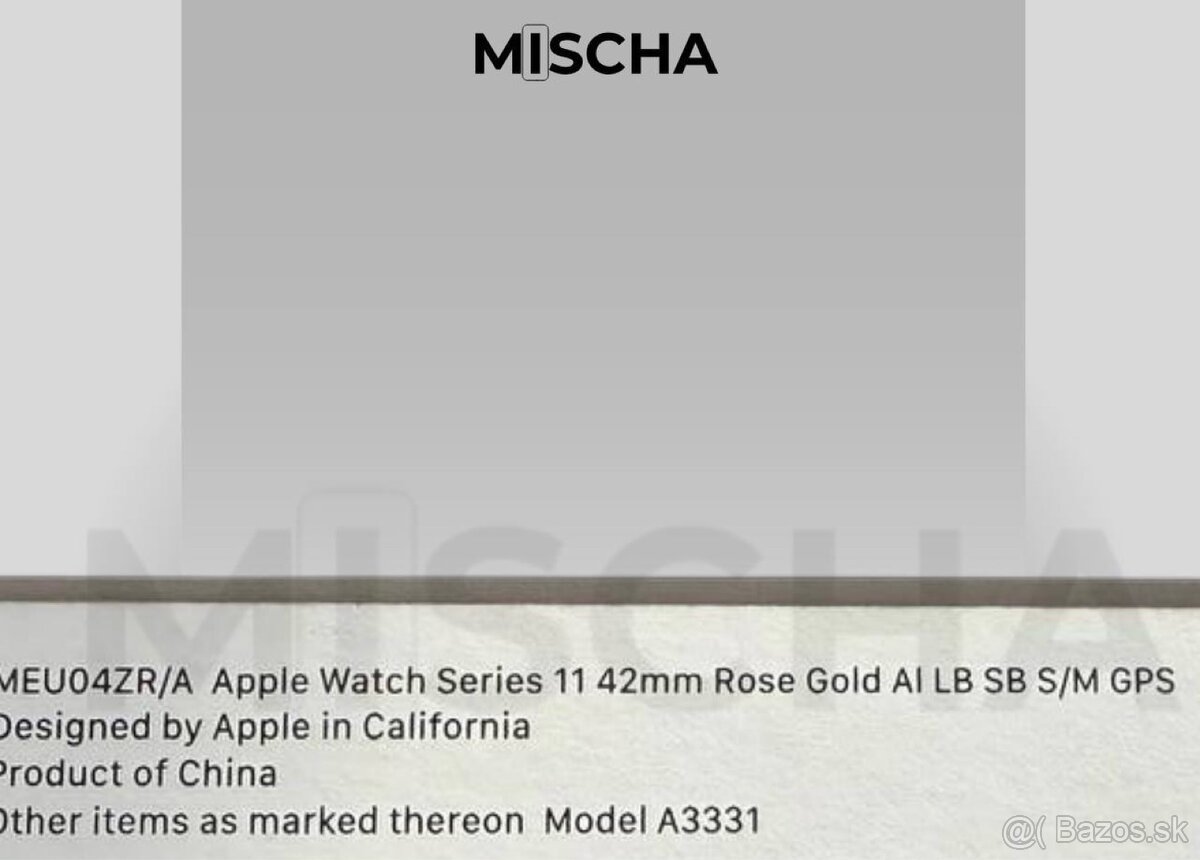Apple Watch 11 42mm GPS Rosa - 3