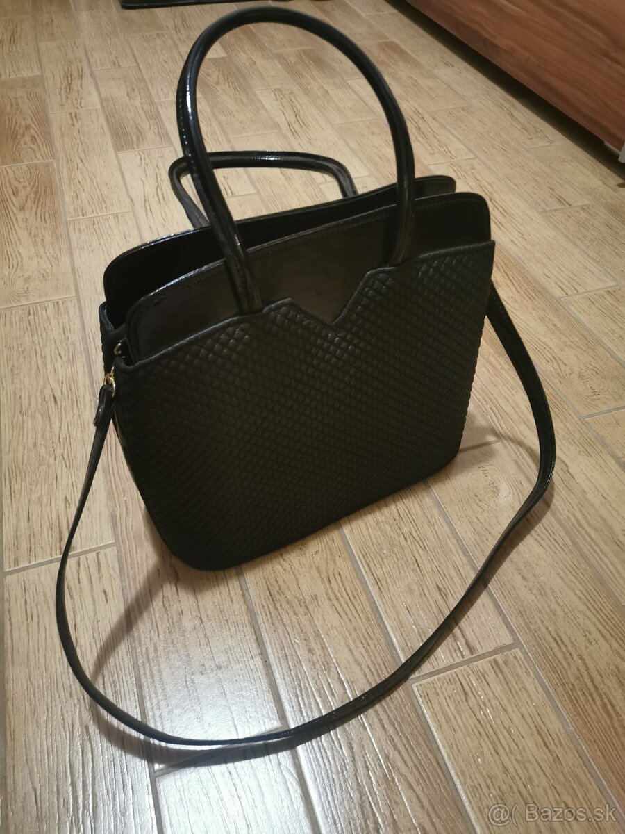 Čierna elegantná kabelka - 3