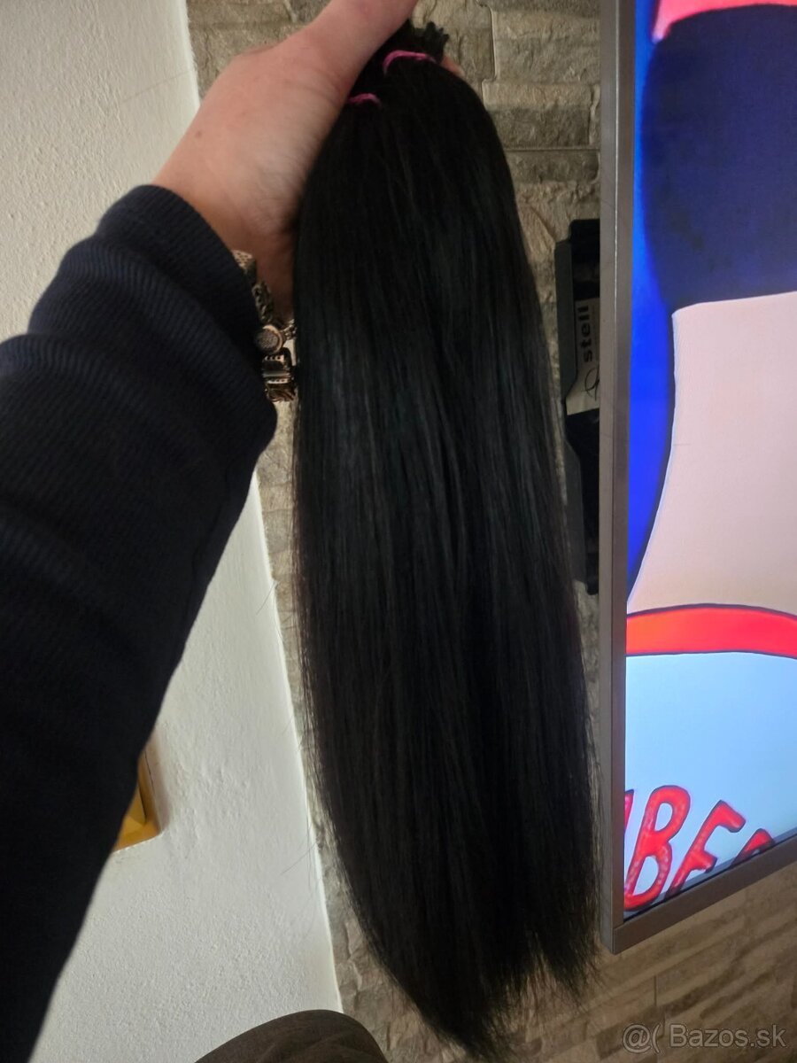 Vlasy na predĺženie metóda micro ring - 3