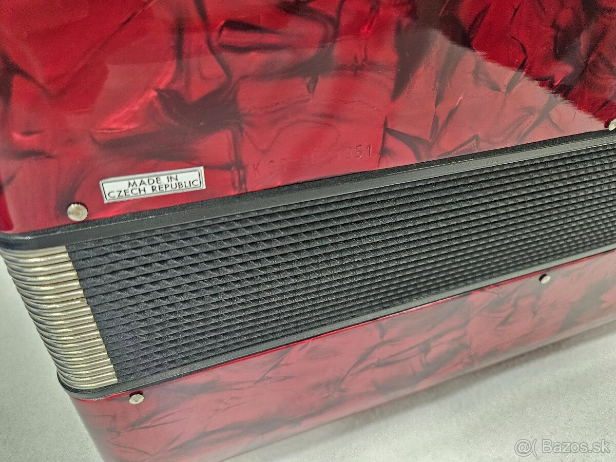 Akordeon chromaticky delicia sonorex 120 - 3