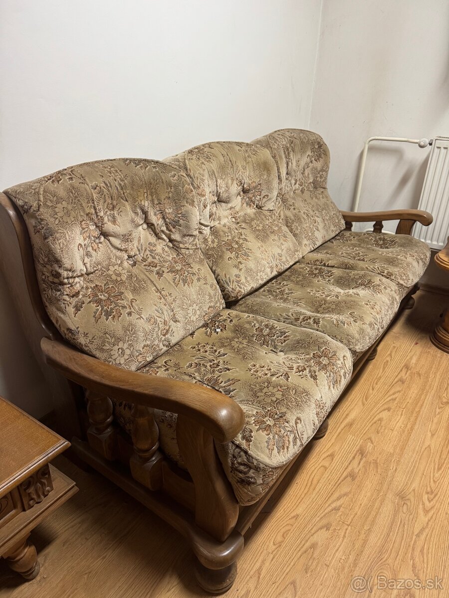 Masívna sedacia súprava - 3