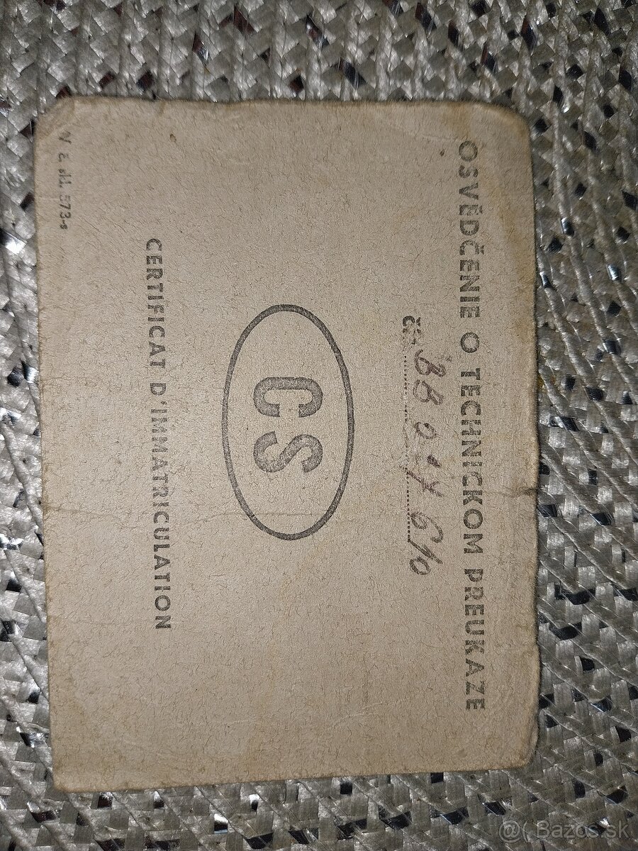 Predam starý tp jawa cz 350 - 3