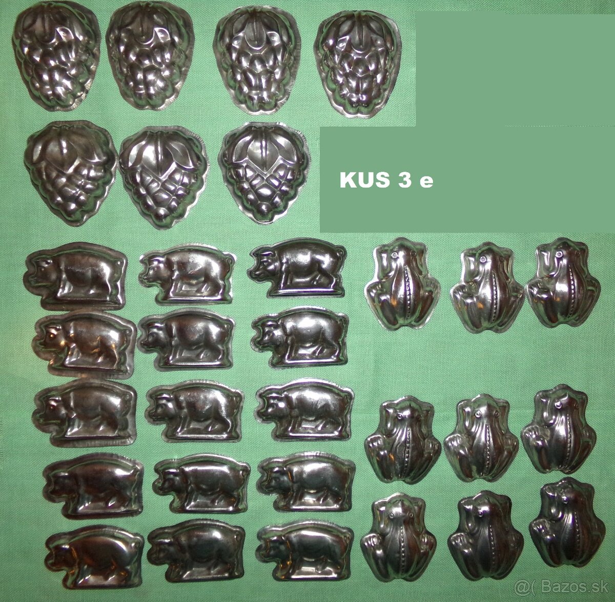 FORMIČKY A VYKRAJOVAČKY, DOBOVÉ na pečenie, pre zberateľov - 3