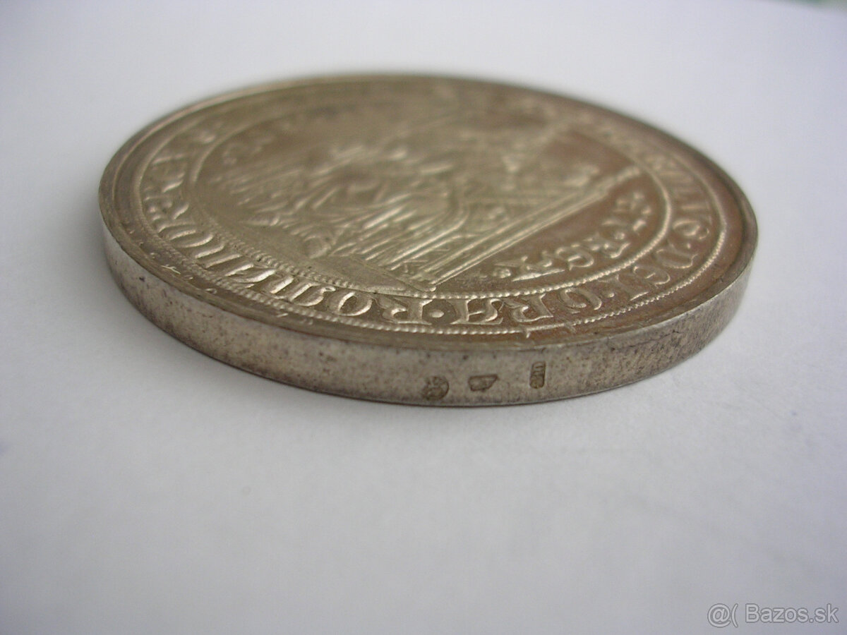 Ag medaila 2 dukát Karel IV. - návrh Jiří HARCUBA 1978 - 3