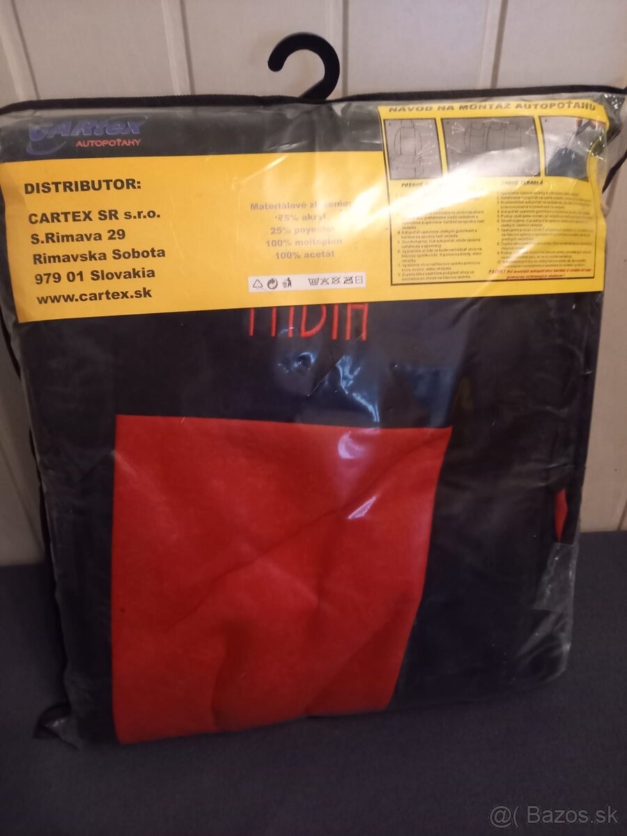 Poťahy na sedadlá Škoda Fabia 1 - 3