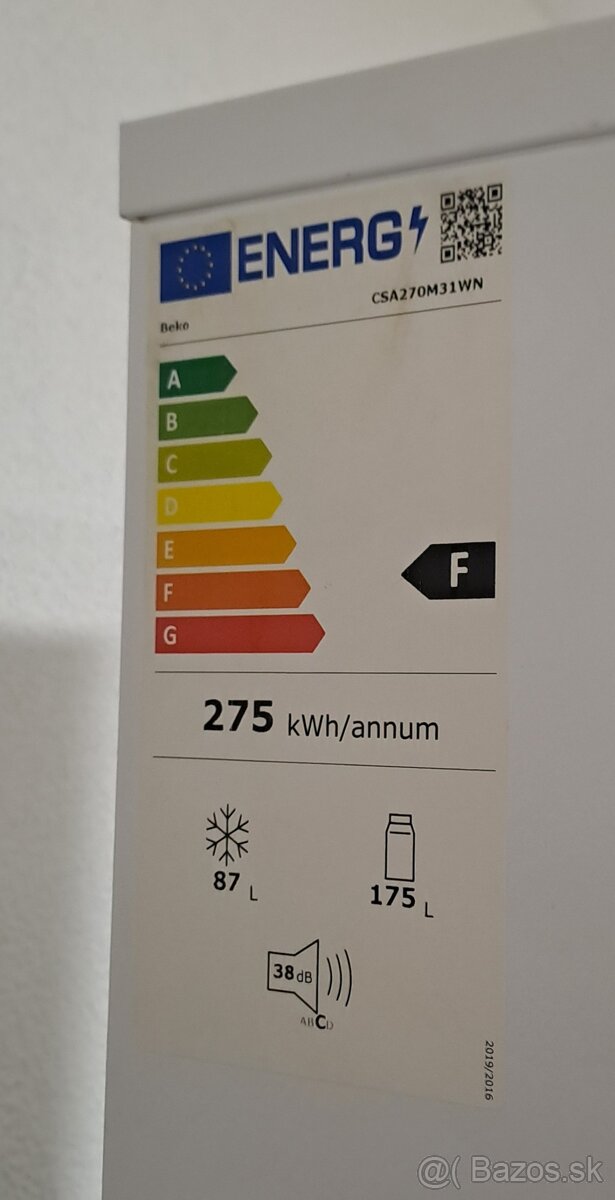 Chladnička s mrazničkou BEKO - 3