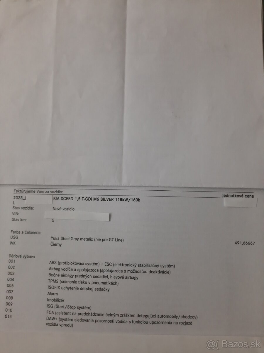 Predam KIA XCEED 1.5 - 3