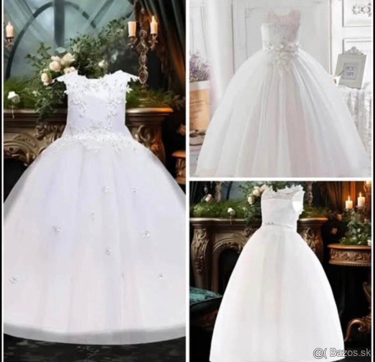 Šaty na prijimanie, doplnky, bolerka - 3