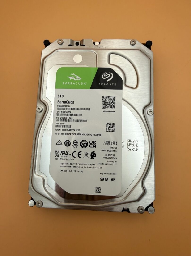 Harddisk Seagate BarraCuda 8TB HDD SATA 100% stav - 3