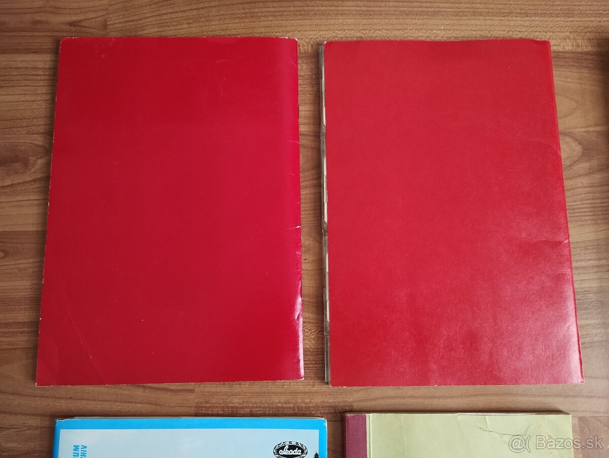 Brožúry na jawa ČZ Dneper M72, MB 750 a ŠKODA atď - 3