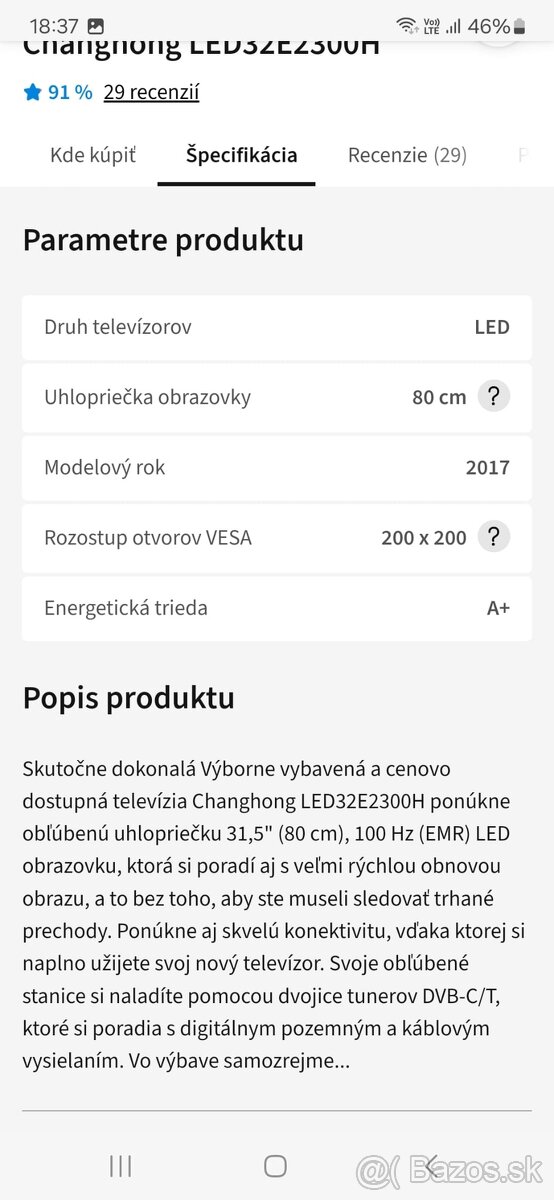 TELEVIZOR LED 80 - 3