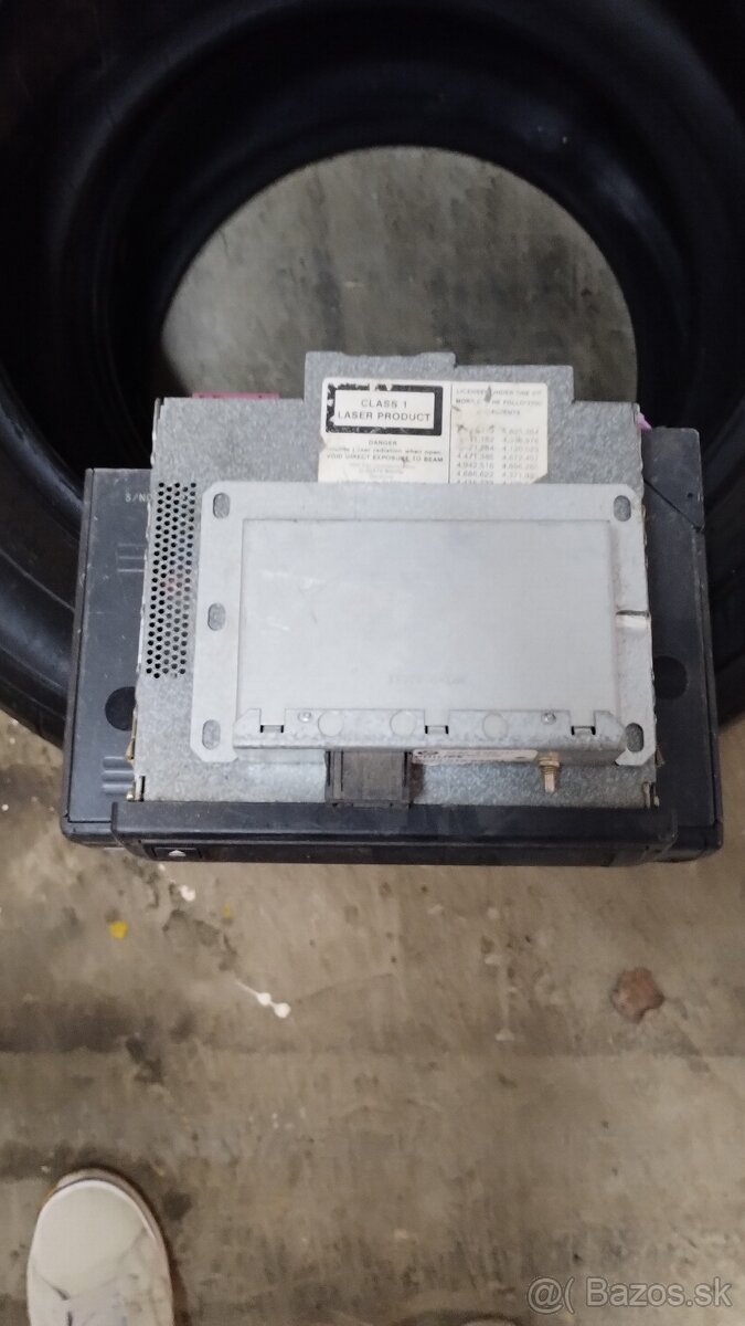 BMW autorádio s cd meničom - 3