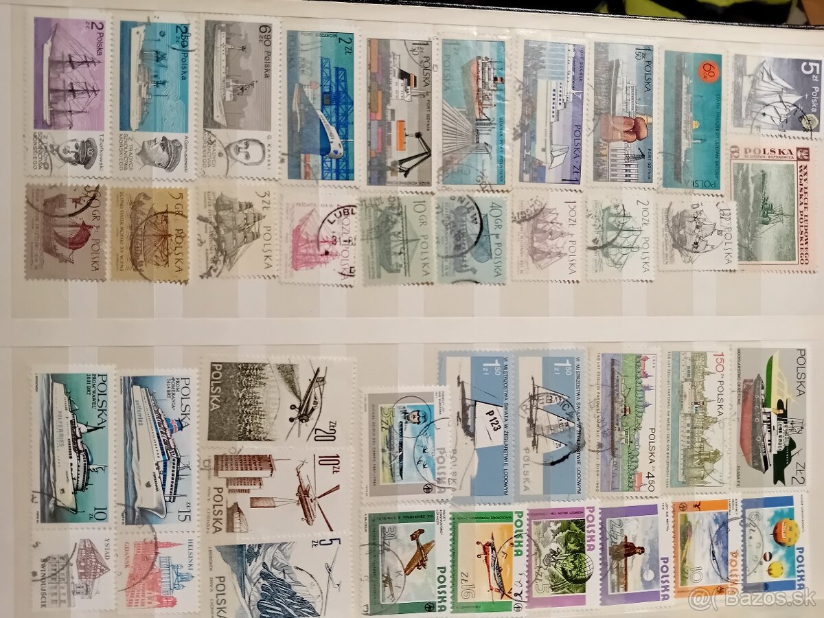 Známky Polsko v albume - 3