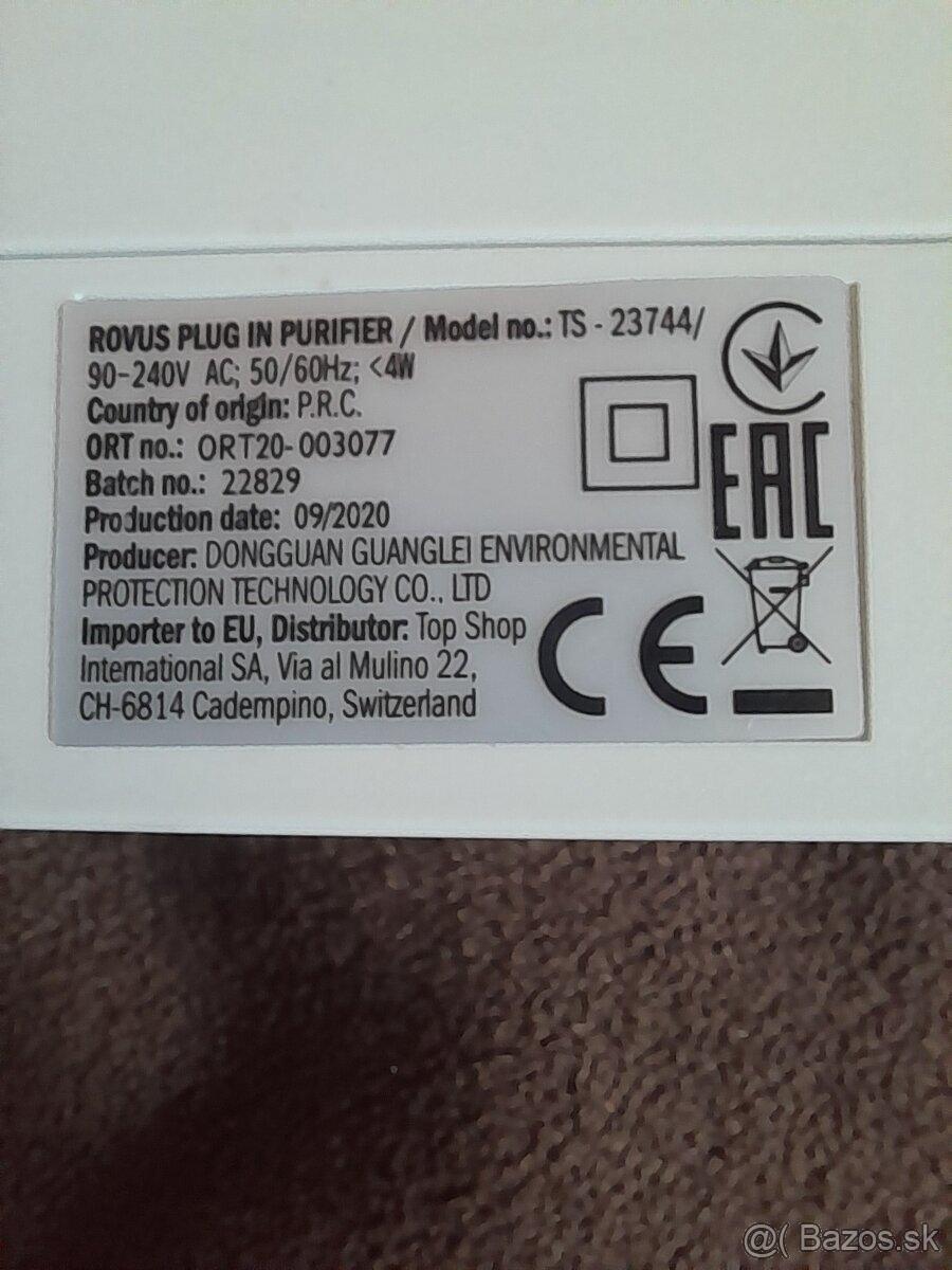 Čistička vzduchu Rovus - 3
