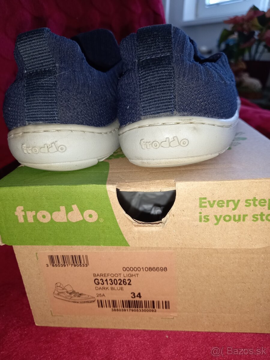 Detské tenisky Froddo Barefoot veľ. 34 - 3
