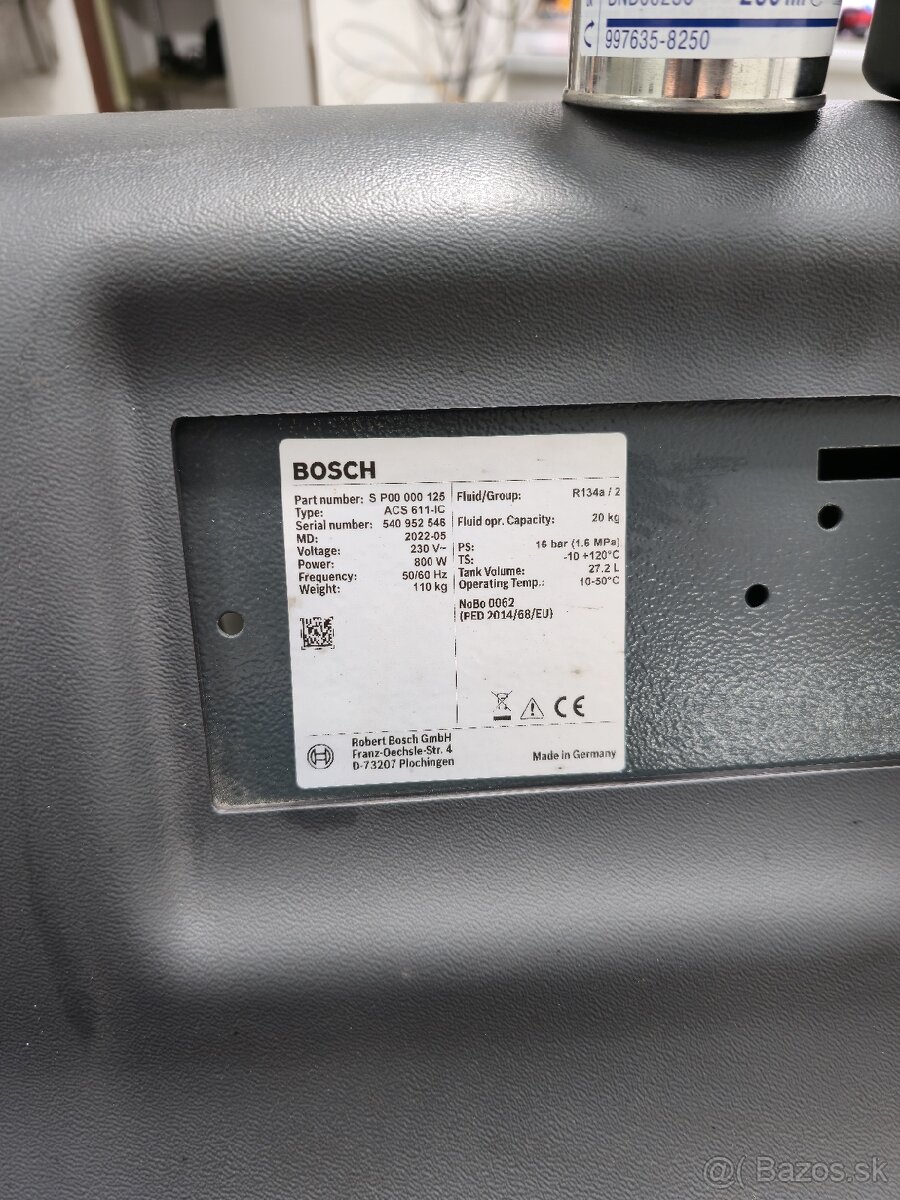 Plnička klimatizácií BOSCH ACS611 - 3